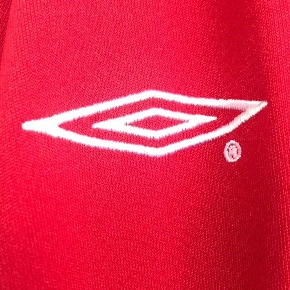Umbro Soccer Red Team Canada Zippered Pullover XXL - Picture 3 of 12